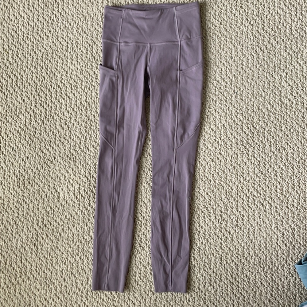 Lululemon, size 2, 25”, purple